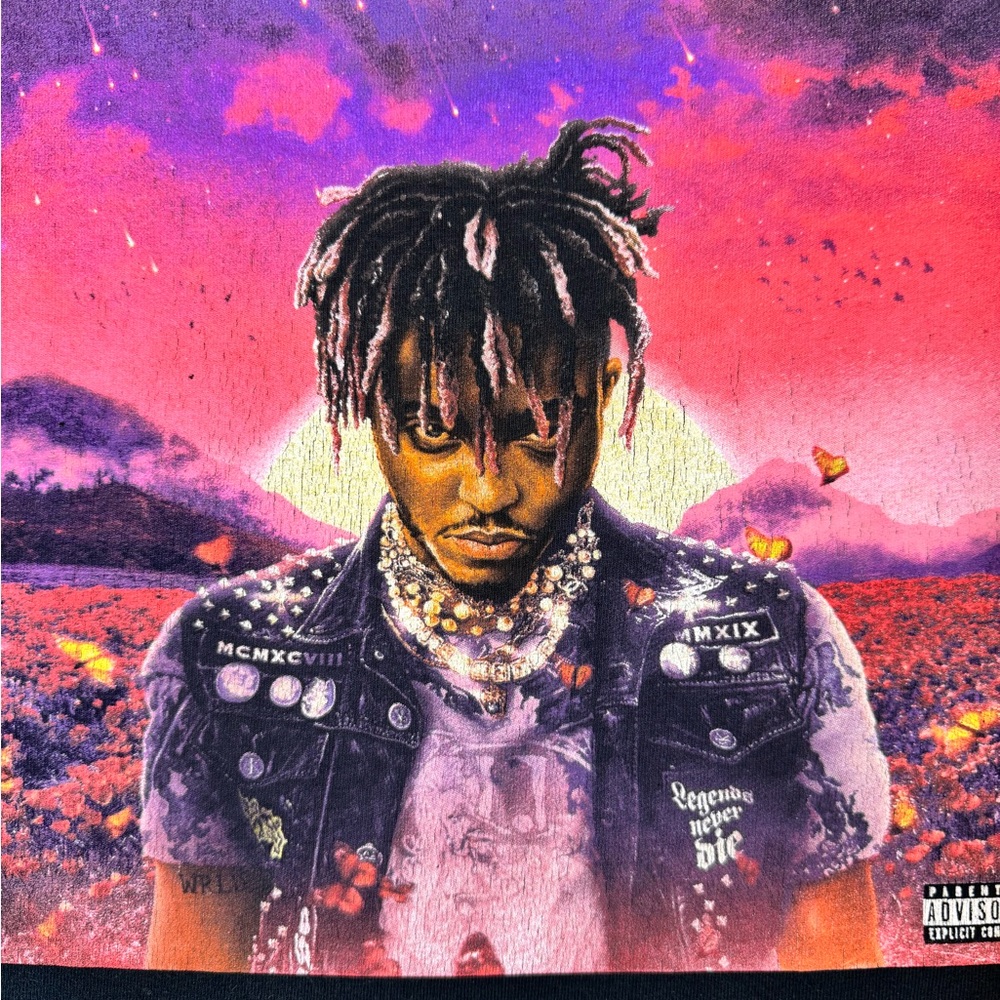 Juice Wrld Legends Never Die Album Tee Black XL